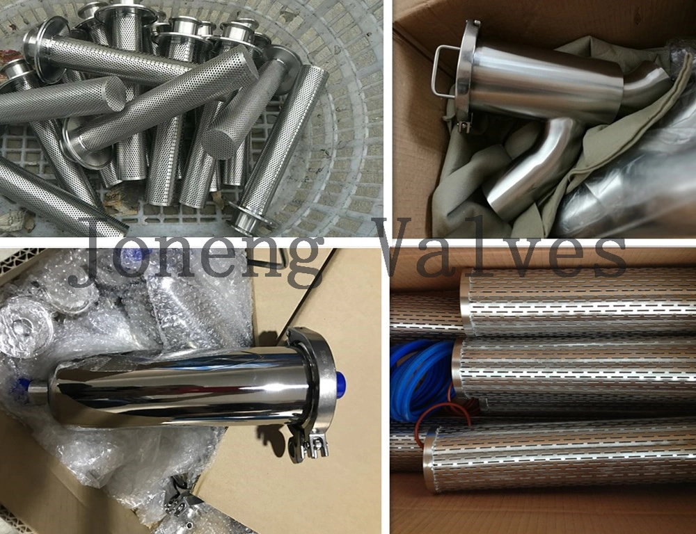 Stainless Steel Dairy Sanitary Water Air Welded Y Type Filter Purufier Strainer (JN-ST1007)