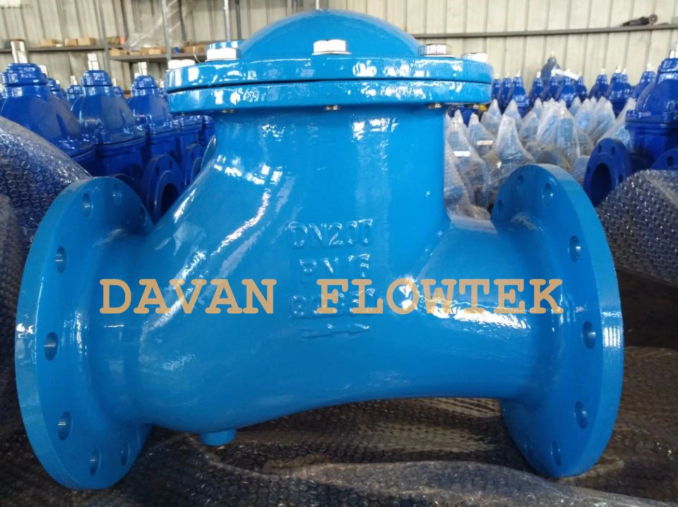 Cast Ductile Iron Flanged Dual Plate Check Valve Flap Valve Swing Ball Type Check Valve