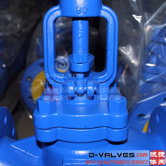 Flange industrial ou extremidades Bw em ferro fundido e válvula globo de aço inoxidável forjado